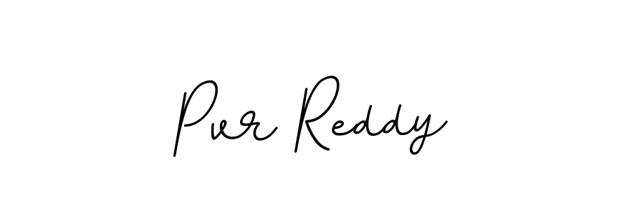 The best way (BallpointsItalic-DORy9) to make a short signature is to pick only two or three words in your name. The name Pvr Reddy include a total of six letters. For converting this name. Pvr Reddy signature style 11 images and pictures png